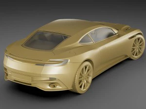 aston martin db11 3D Model