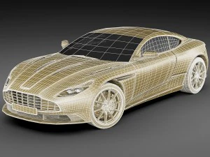 aston martin db11 3D Model