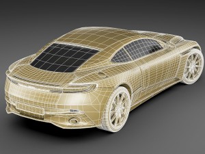 aston martin db11 Modello 3D