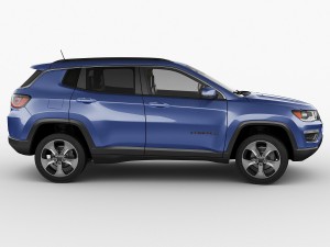 jeep compass 2017 Modelo 3D