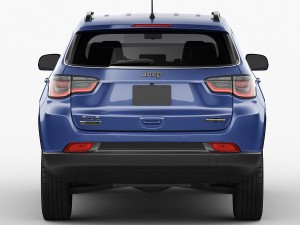 jeep compass 2017 Modelo 3D