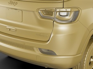jeep compass 2017 Modelo 3D