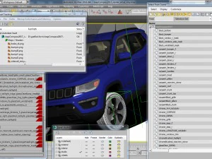 b&uacute;ssola de jipe ​​2017 Modelo 3D