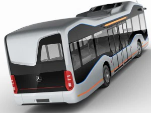 mercedes future bus 3D Model