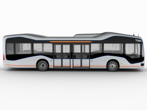 mercedes future bus 3D Model