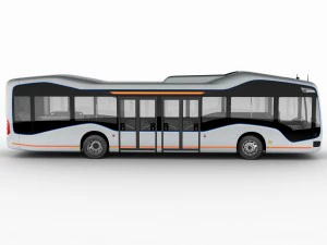 mercedes future bus 3D Model