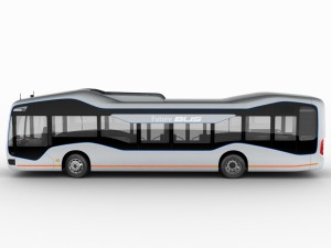 mercedes future bus 3D Model