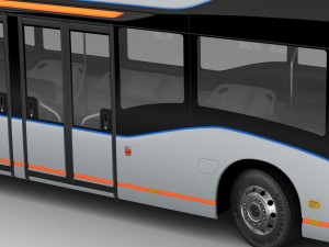 mercedes future bus 3D Model