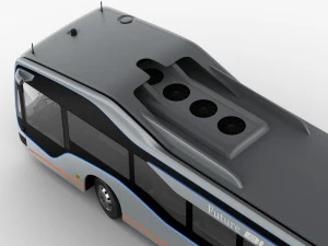 mercedes future bus 3D Model