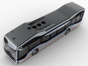 mercedes future bus 3D Model
