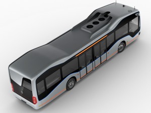 mercedes future bus 3D Model