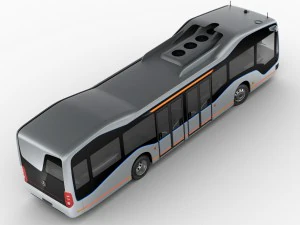 mercedes future bus 3D Model