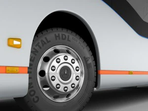 mercedes future bus 3D Model