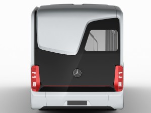 mercedes future bus 3D Model