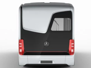 mercedes future bus 3D Model