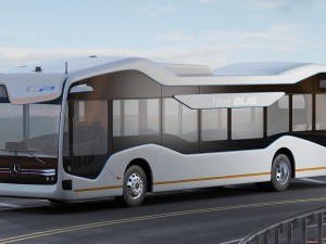 mercedes future bus 3D Model