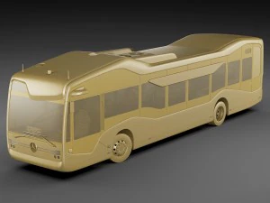 mercedes future bus 3D Model