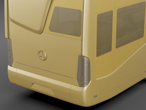 mercedes future bus 3D Model