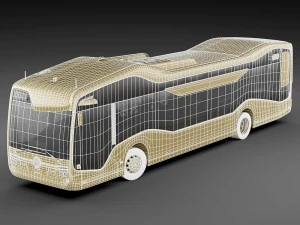 mercedes future bus 3D Model
