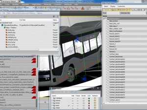 mercedes future bus 3D Model