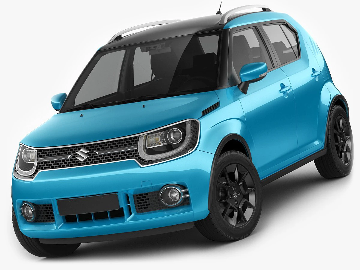 suzuki ignis 2017 3D Model .c4d .max .obj .3ds .fbx .stl .blend 