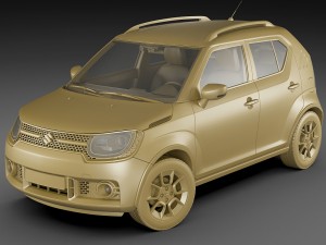 suzuki ignis 2017 Modello 3D