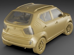 suzuki ignis 2017 Modello 3D