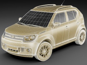 suzuki ignis 2017 Modello 3D