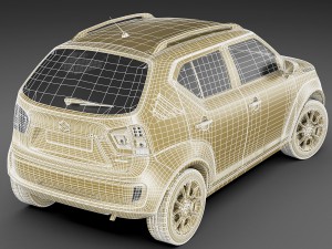 suzuki ignis 2017 Modello 3D