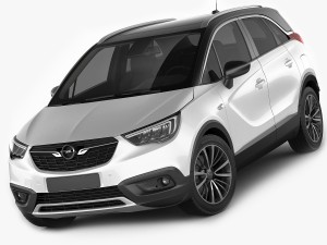 opel vauxhall crossland x 3D-Modell