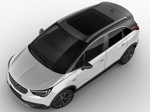 opel vauxhall crossland x 3D मॉडल
