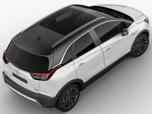opel vauxhall crossland x 3D मॉडल