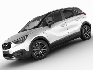 opel vauxhall crossland x 3D मॉडल