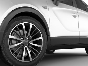 opel vauxhall crossland x 3D मॉडल