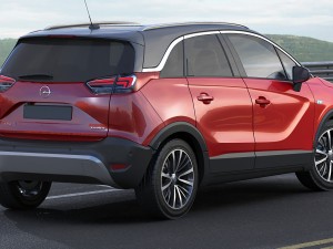 opel vauxhall crossland x 3D मॉडल
