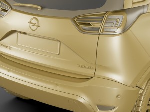 opel vauxhall crossland x 3D मॉडल
