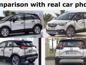 opel vauxhall crossland x 3D मॉडल