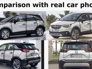 opel vauxhall crossland x 3D Model