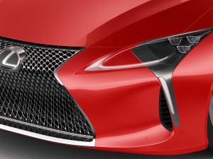 lexus lc500 2018 Modello 3D