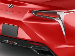 lexus lc500 2018 Modello 3D