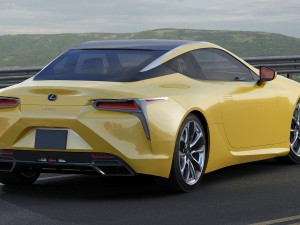 lexus lc500 2018 Modello 3D