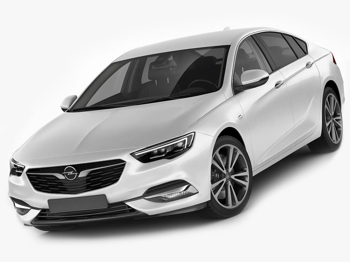 opel - vauxhall insignia grand sport - holden 3D Model .c4d .max .obj .3ds .fbx .stl .blend 