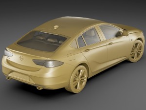 opel - vauxhall insignia grand sport - holden 3D Модель