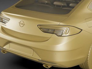 opel - vauxhall insignia grand sport - holden 3D Модель