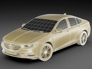 opel - vauxhall insignia grand sport - holden 3D Model