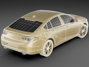 opel - vauxhall insignia grand sport - holden 3D Модель