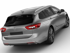 opel - vauxhall insignia sports tourer 3D मॉडल