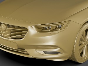 opel - vauxhall insignia sports tourer 3D मॉडल