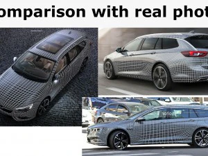 Opel - Vauxhall Insignia Sports Tourer 3D Модель