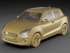 suzuki swift 2018 Modelo 3D